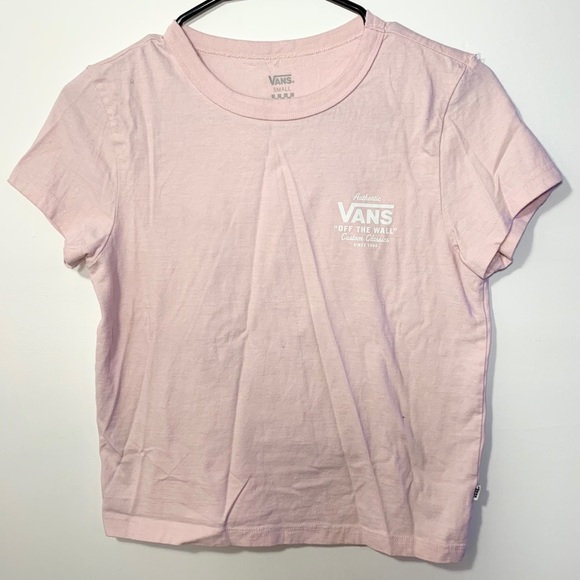 𝘝𝘢𝘯𝘴 𝘣𝘢𝘣𝘺 𝘱𝘪𝘯𝘬 𝘤𝘳𝘰𝘱 𝘵𝘰𝘱 - Picture 2 of 2